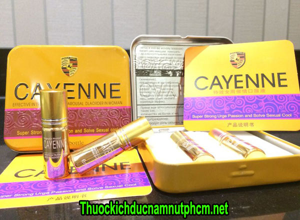 Thuốc kích dục nữ Cayenne USA
