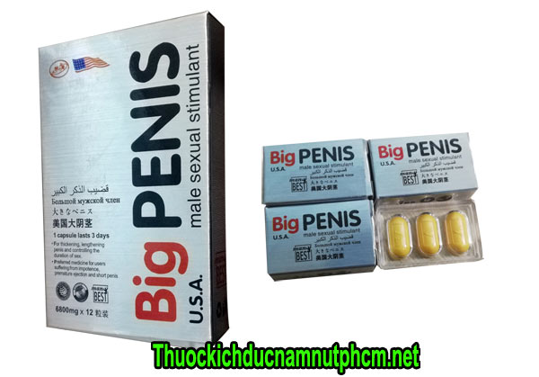 Thuốc kích dục cho nam Big Penis