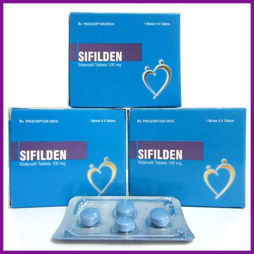 Sifilden 100 mg - Thuốc cường dương tăng khả năng cương cứng dương vật phái mạnh