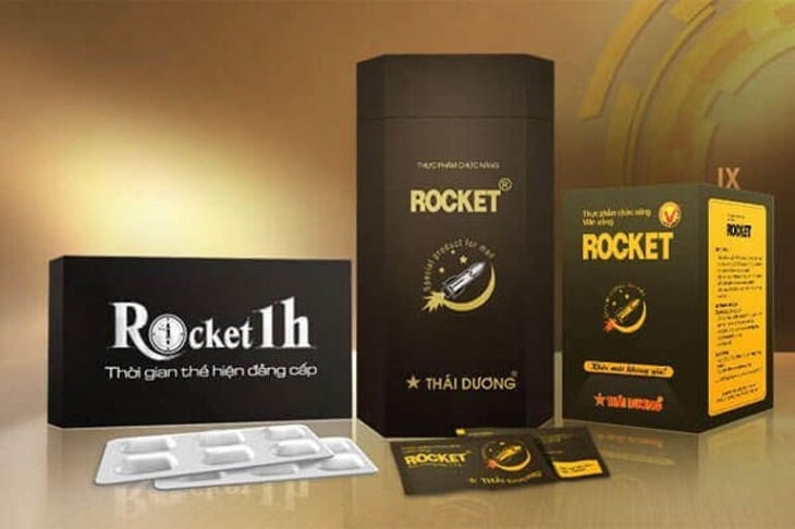 Sử dụng Rocket 1h tăng cường sinh lý vượt trội cho nam giới